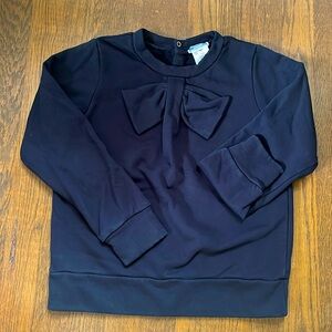 Jacadi bow sweatshirt